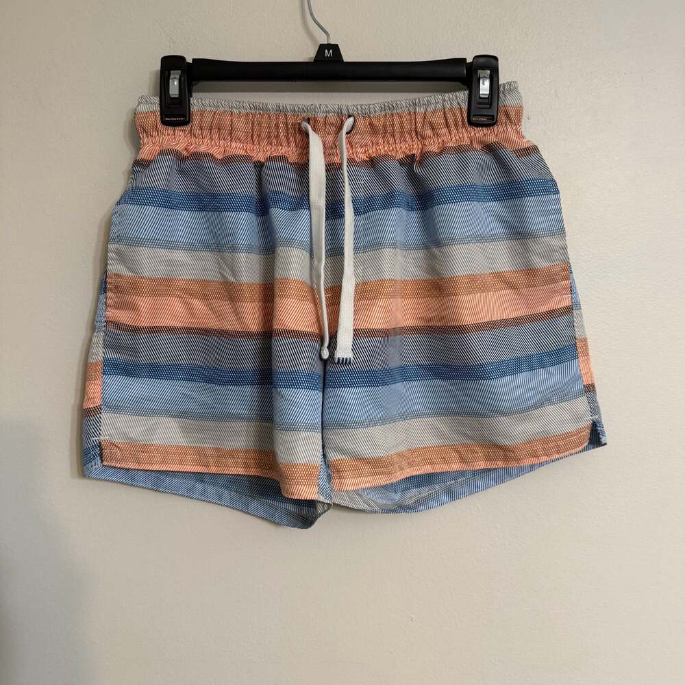 Evolve Men’s‎ Stripe Swim Suit Shorts